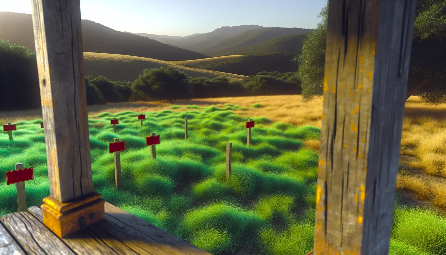 Porch view overlooking a vacant lot for sale